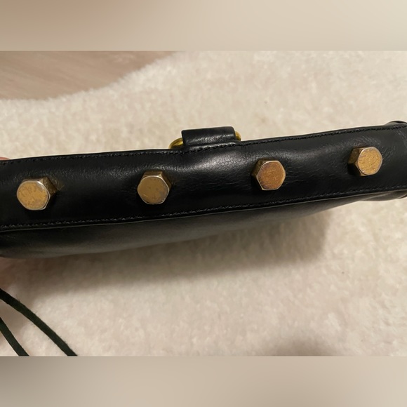 Rebecca Minikoff MAC Black Leather Crossbody Bag - Picture 5 of 9